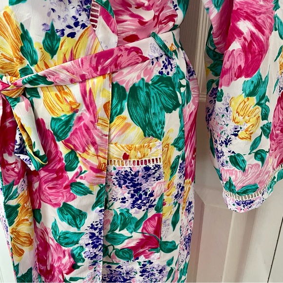 Victoria's Secret Multicolor Floral Robe - Picture 5 of 7